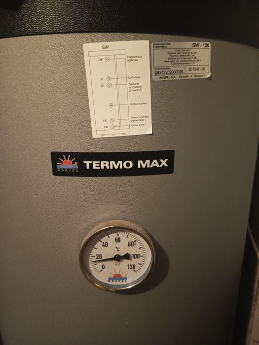 Wymiennik C.W.U Kospel.Termo-Max