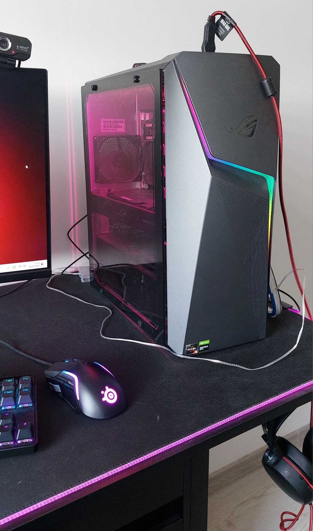 Komputer ASUS ROG Strix GL10DH R5-3400G 16GB RAM 512GB SSD