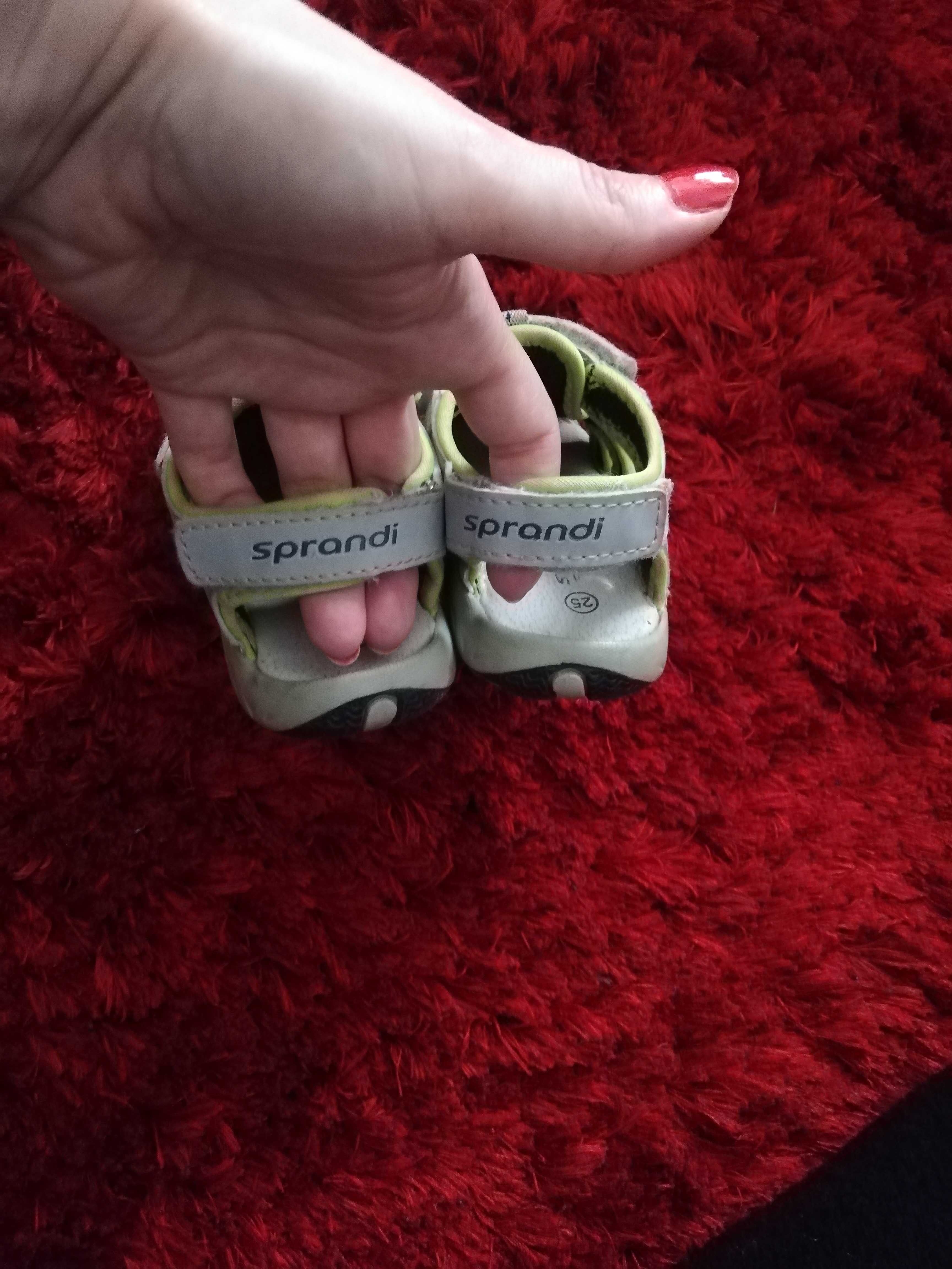buty adidas 23 reebok 24 sandałki sprandi skórzane zestaw 3 pary