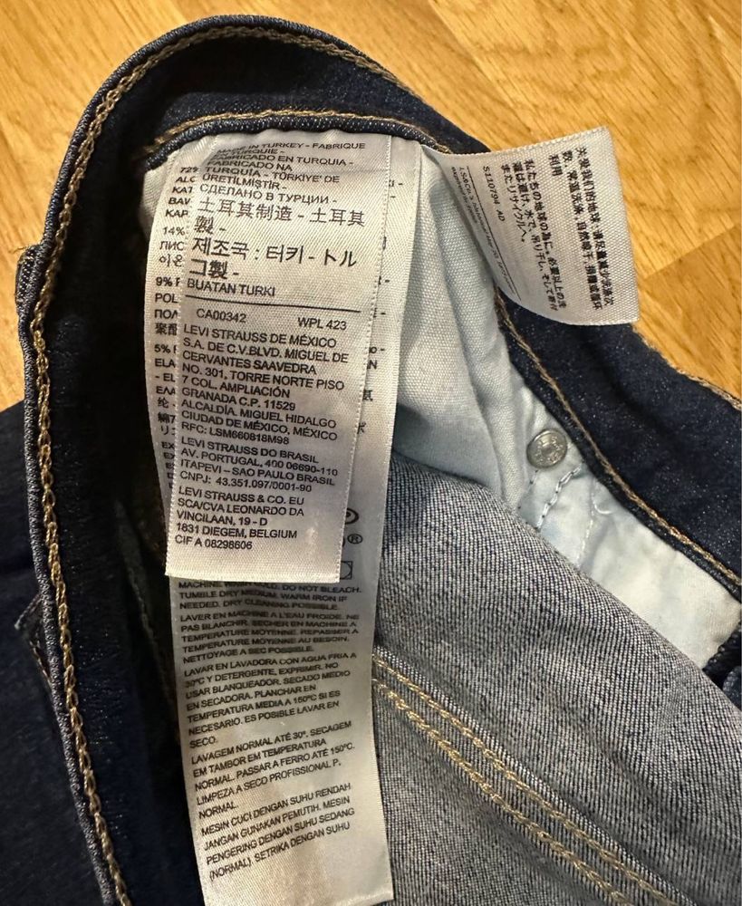 Джинси чоловічі Levi’s 34/32