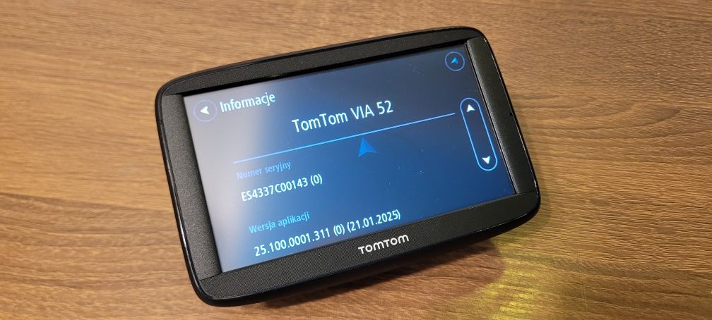 TOMTOM VIA 52 - Bezterminowe Mapy Całej Europy + Traffic + Bluetooth