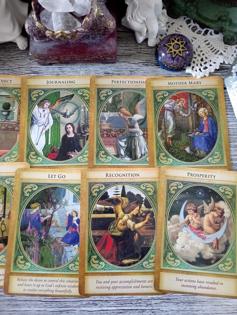 Karty anielskie Doreen Virtue Tarot Oracle Runy Unikat!