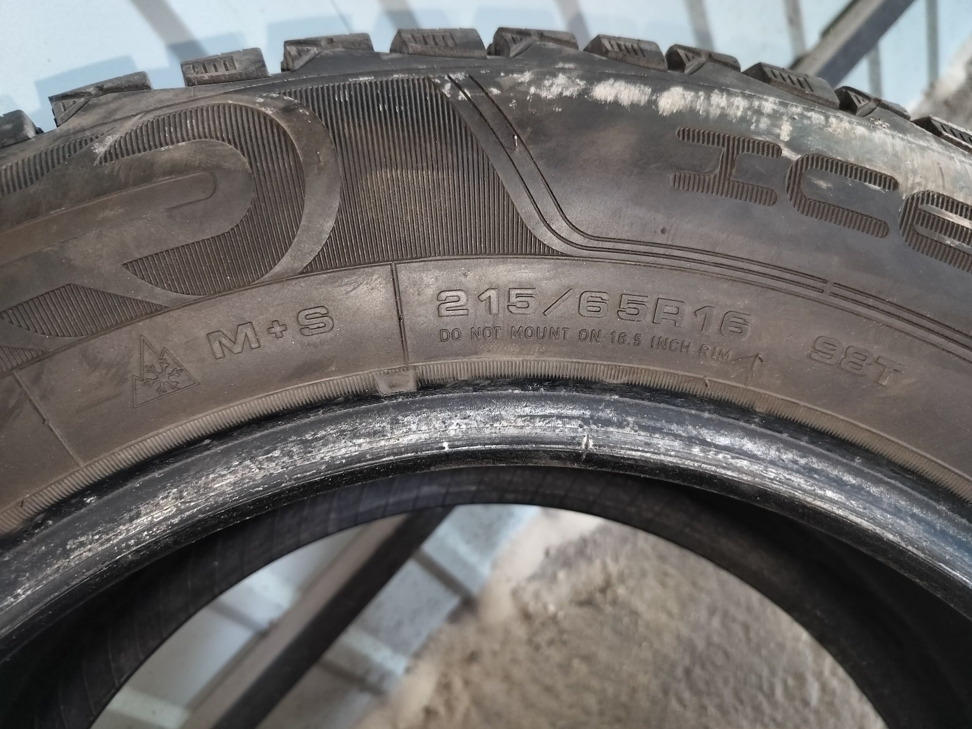 Dunlop r16, 215/65, зима