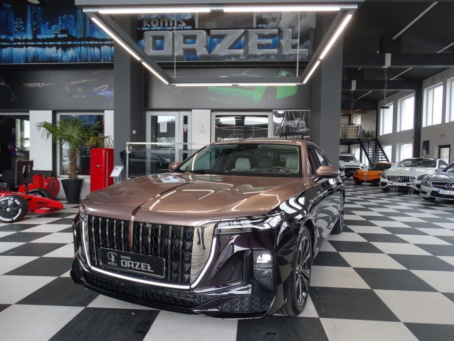 Hongqi H9 FV23% Netto: 219.400 Pln/1Wł/Bezwypadkowe/Automat/Ambiente/Panorama
