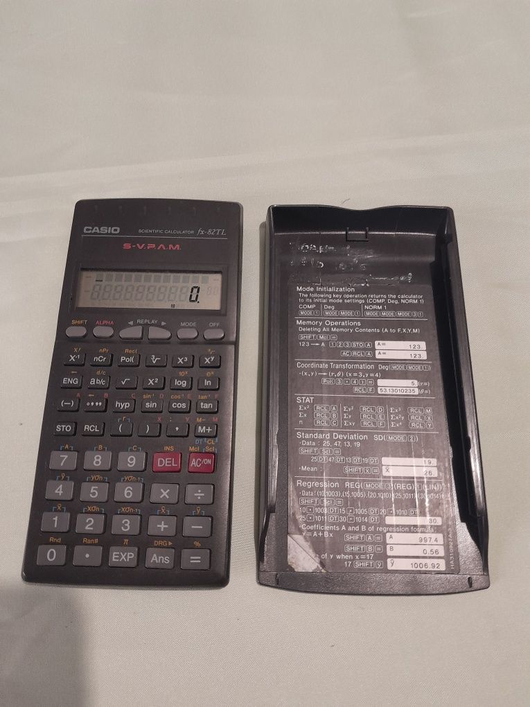 Lote cabos, resistências,Calculadoras Casio