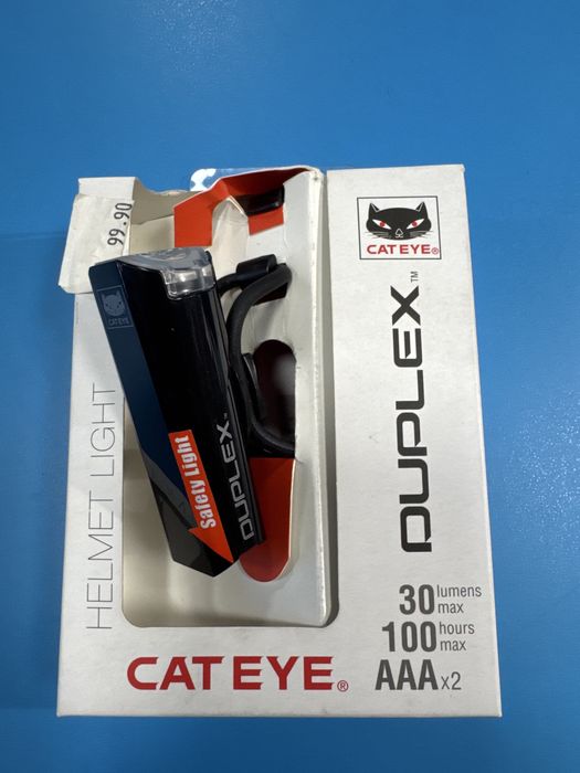 Lampka Cateye Duplex SL-LD400 na kask podwójna