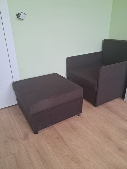 Fotel dziecięcy + szafka ODDAM