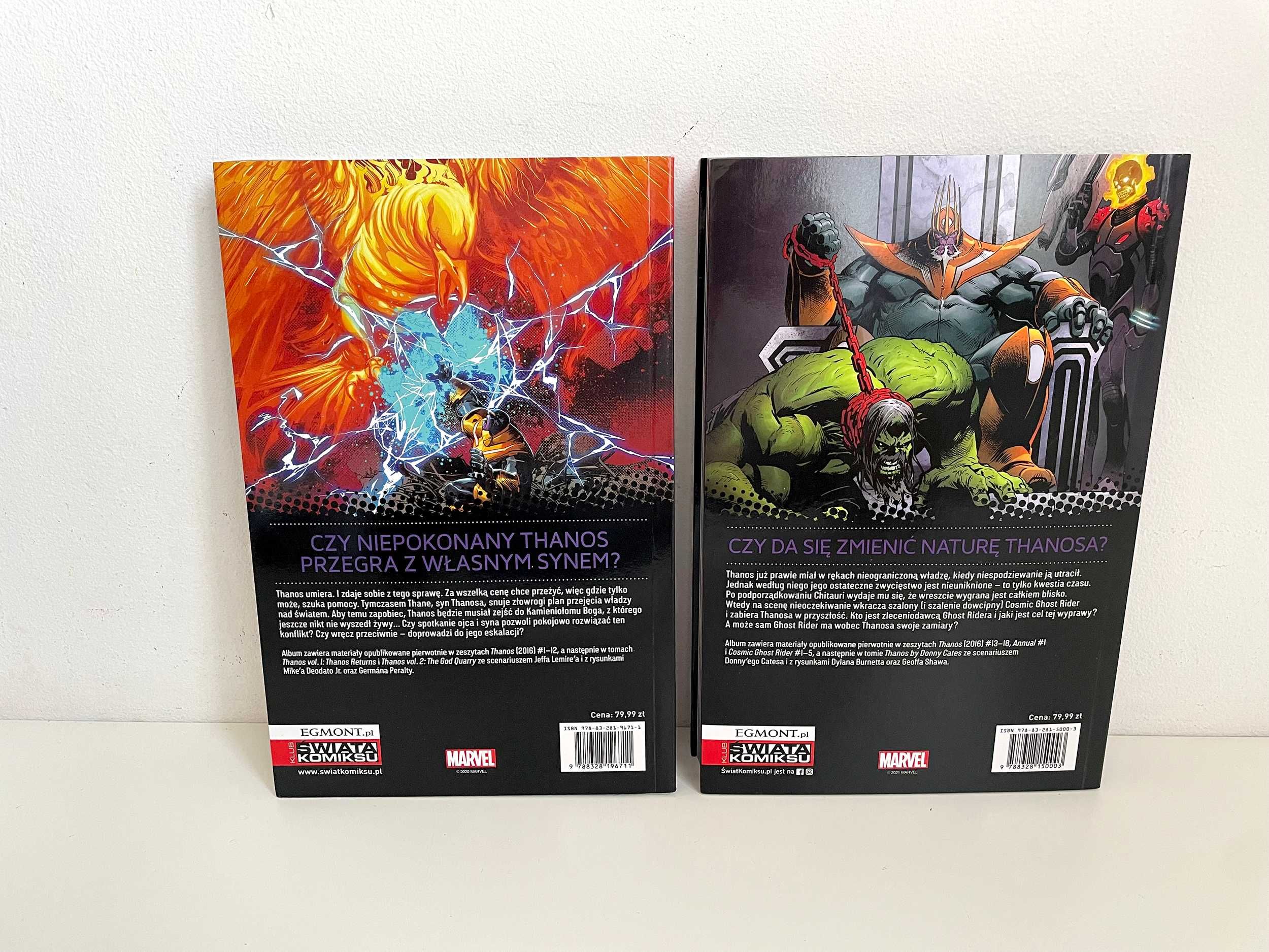 Zestaw komiksów Thanos tom 1-2 - Komplet