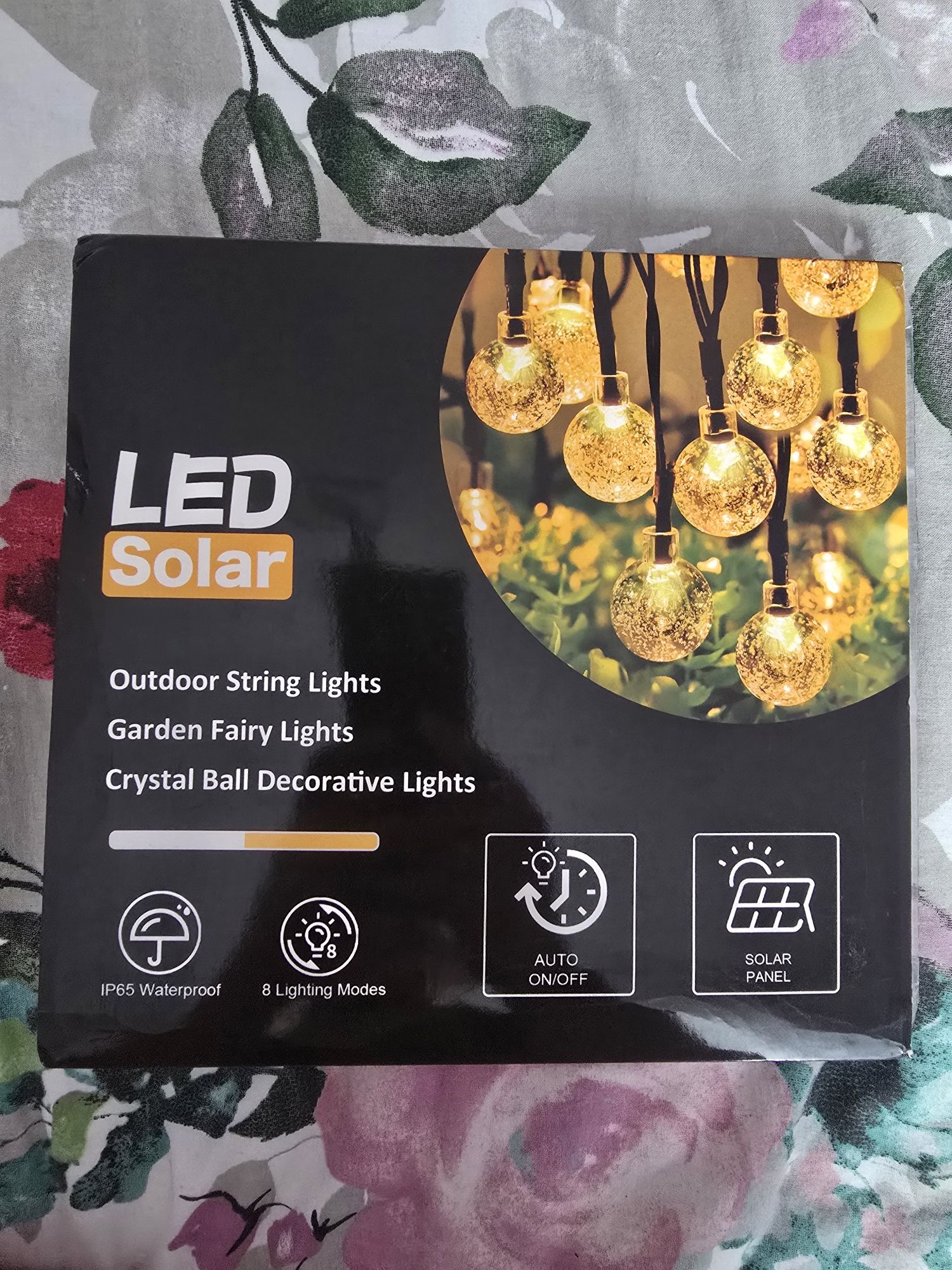 Solarny łańcuch światełek