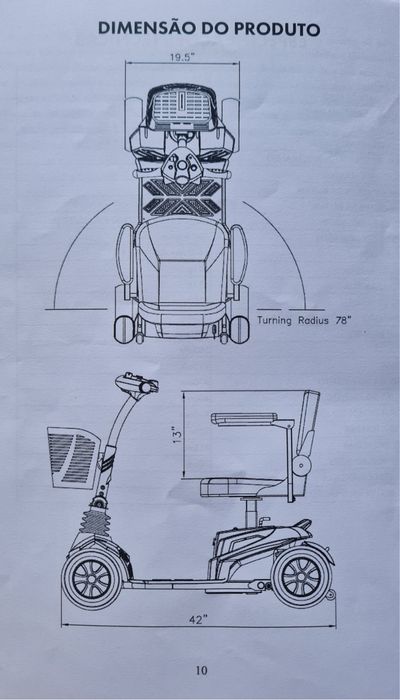 SCOOTER/Mota de Mobilidade Reduzida STANNAH FLEX