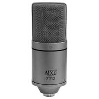 MXL 770 gray- mikrofon pojemnościowy z POPFILTREM