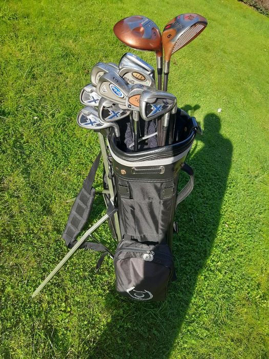 комплекти сумка+клюшки+м'ячі+тій, рушник, грін