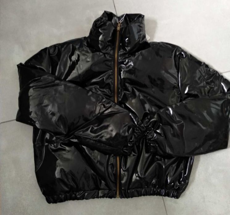 Kurtka damska lakierowana r. XL