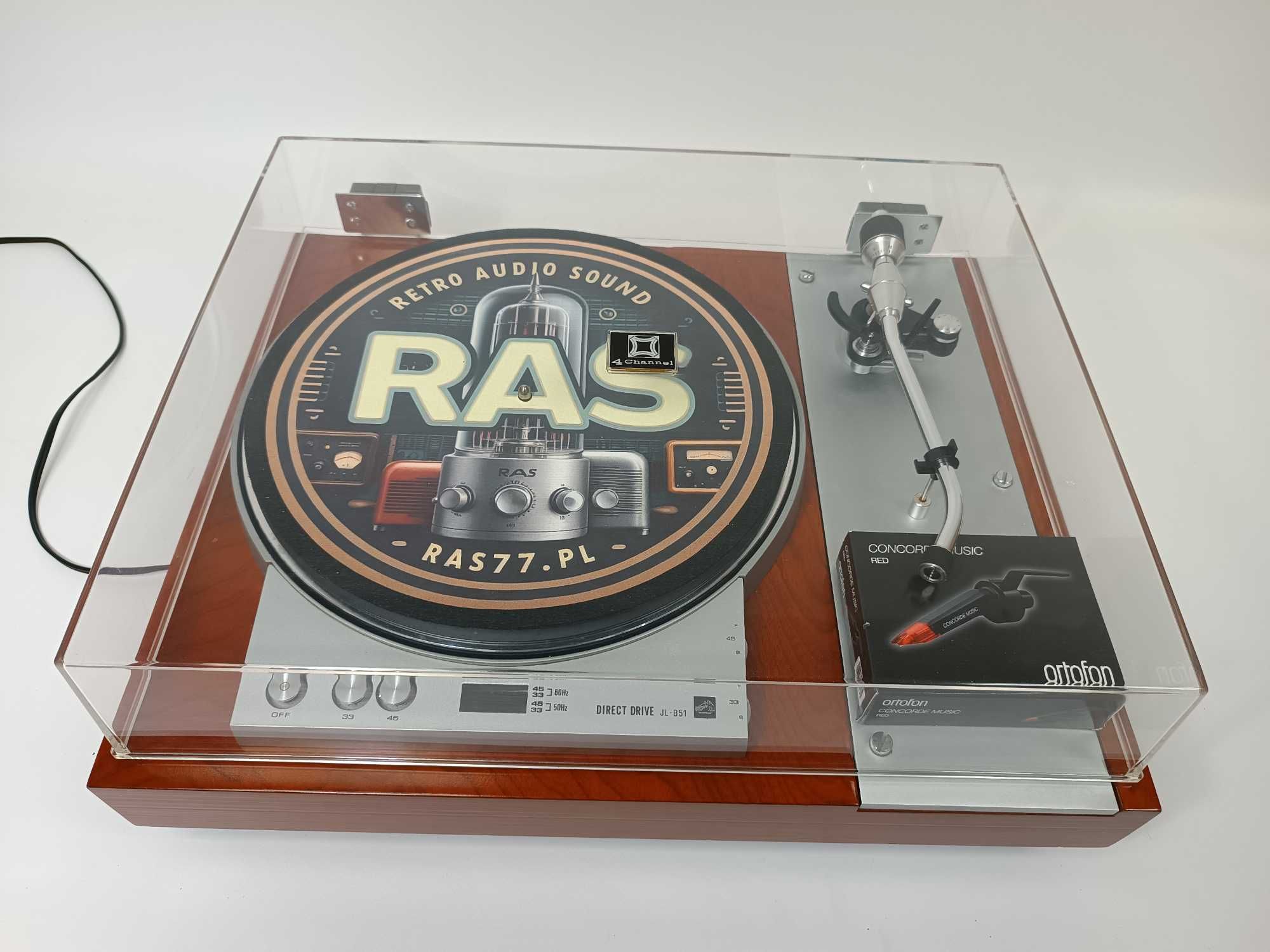 Gramofon Victor JL-B51 + nowa wkładka Ortofon Music RED ras77.pl