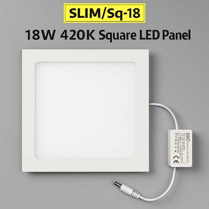 LED панель Horoz Electric SLIM/SQ-18, 18W