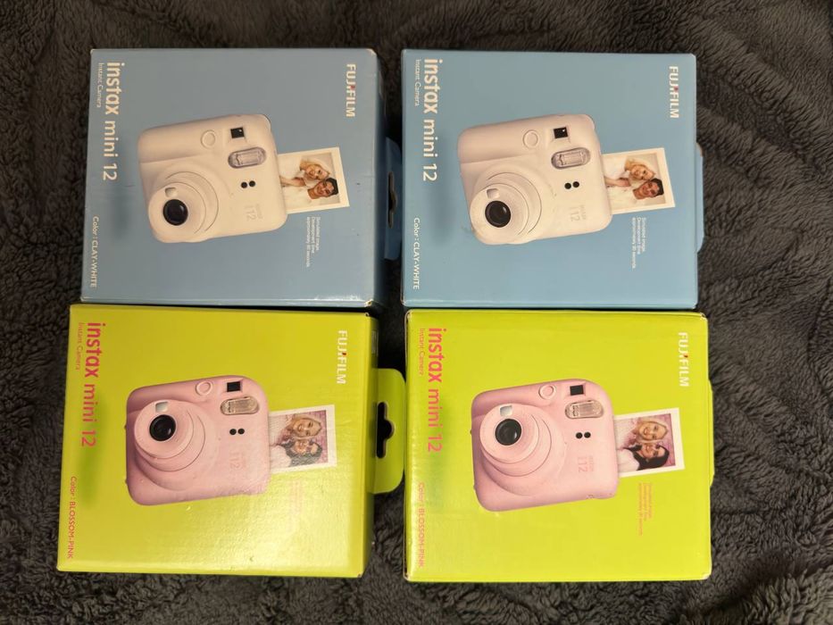 Камера instax mini 12 нові в усіх кольорах