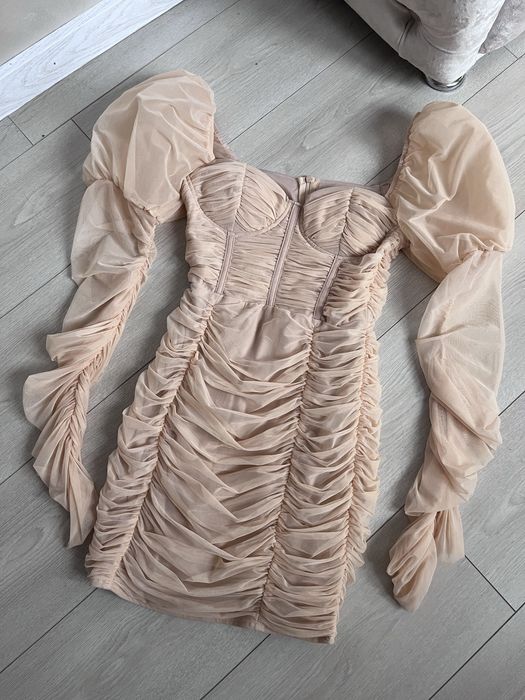 Персикова сукня Xs