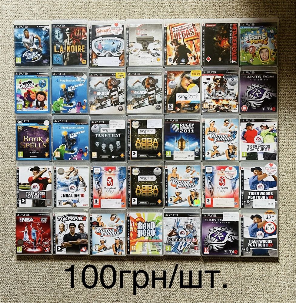 ОНОВЛЕНО - PS3 - PlayStation 3 - Ігри - Диски