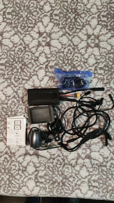 Контроллер Kunteng 24/36/48v 25a WP с дисплеем lcd 8h + usb