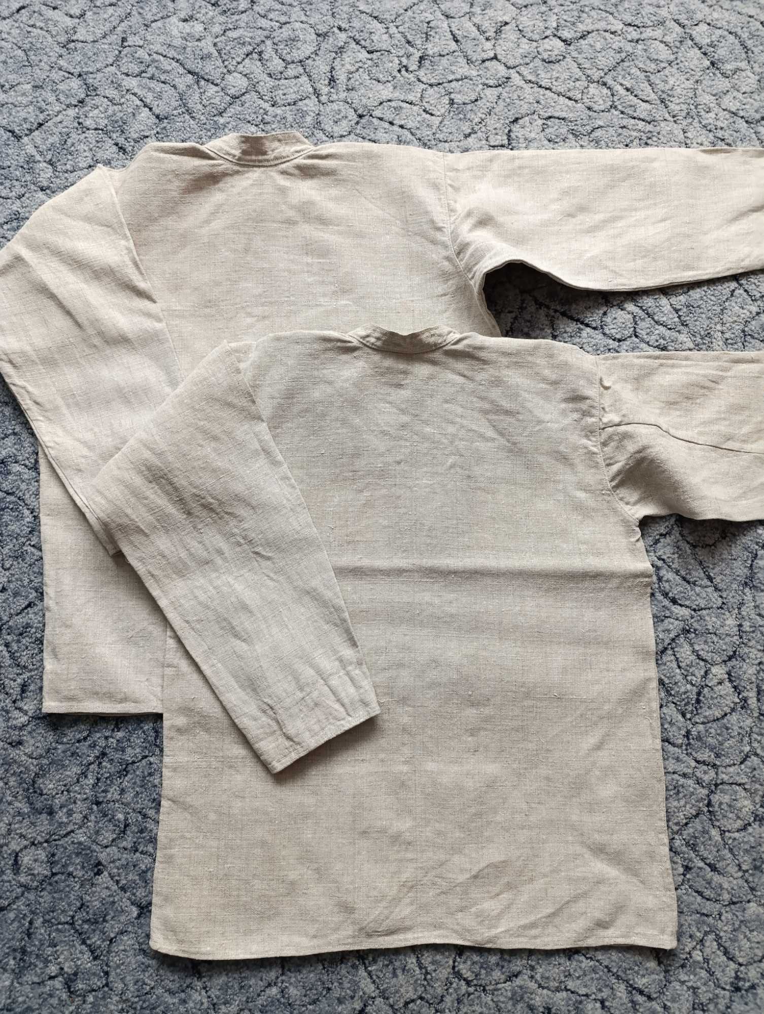 Старовинні сорочки з коноплян. полотна, чол., ПОГ 54-55см, ціна однієї