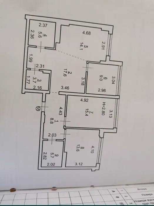 Продається 3 к.квартира - під ремонт! Паркова Алея