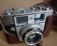 Super aparat fotograficzny Agfa Optima I plus przejściówka Agfa ISI-C