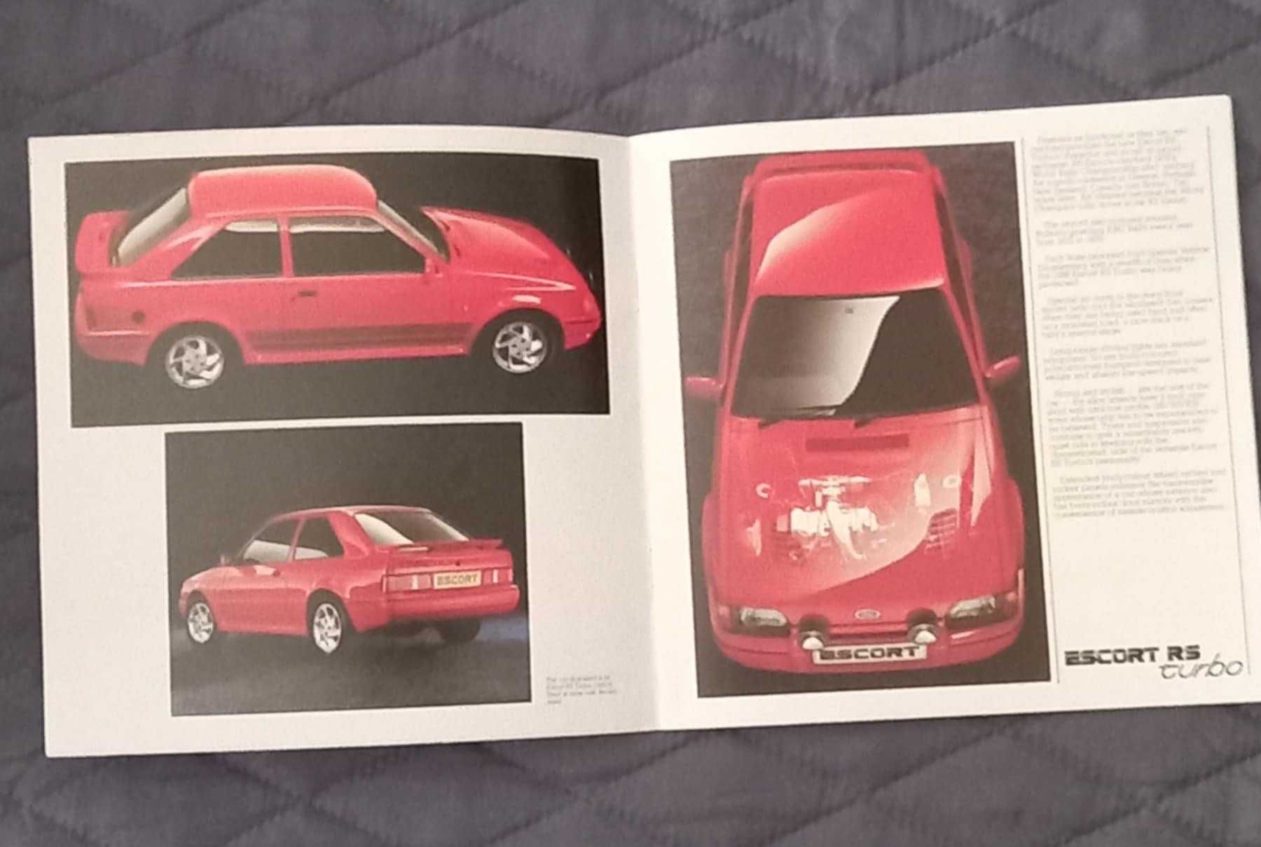 Catálogo - Ford Escort mk3 RS Turbo