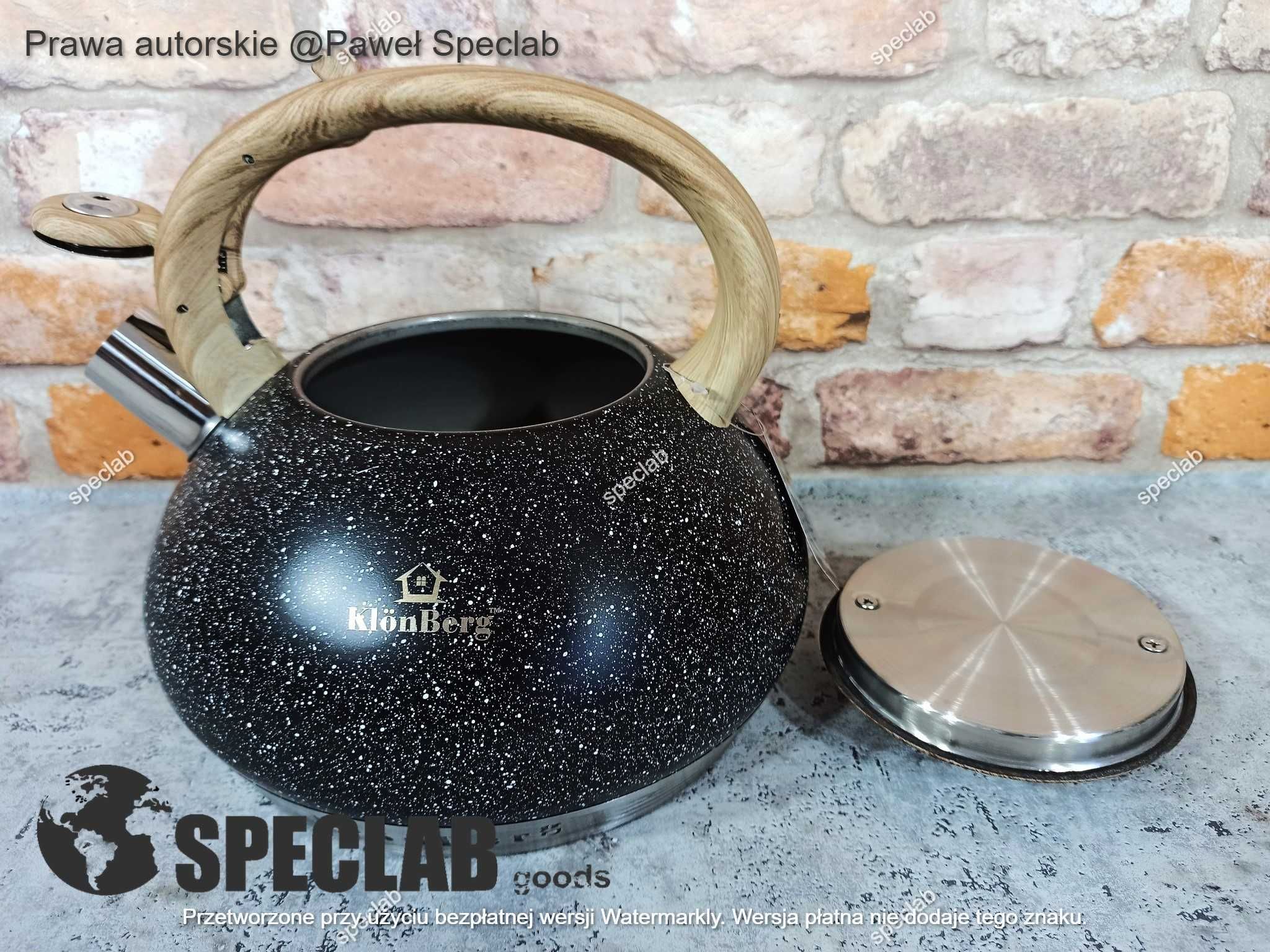 Czajnik 3.0L KlönBerg KB-6607, gaz, indukcja, zmywarka
