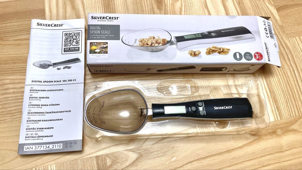 Waga kuchenna łyżka z funkcją ważenia SilverCrest