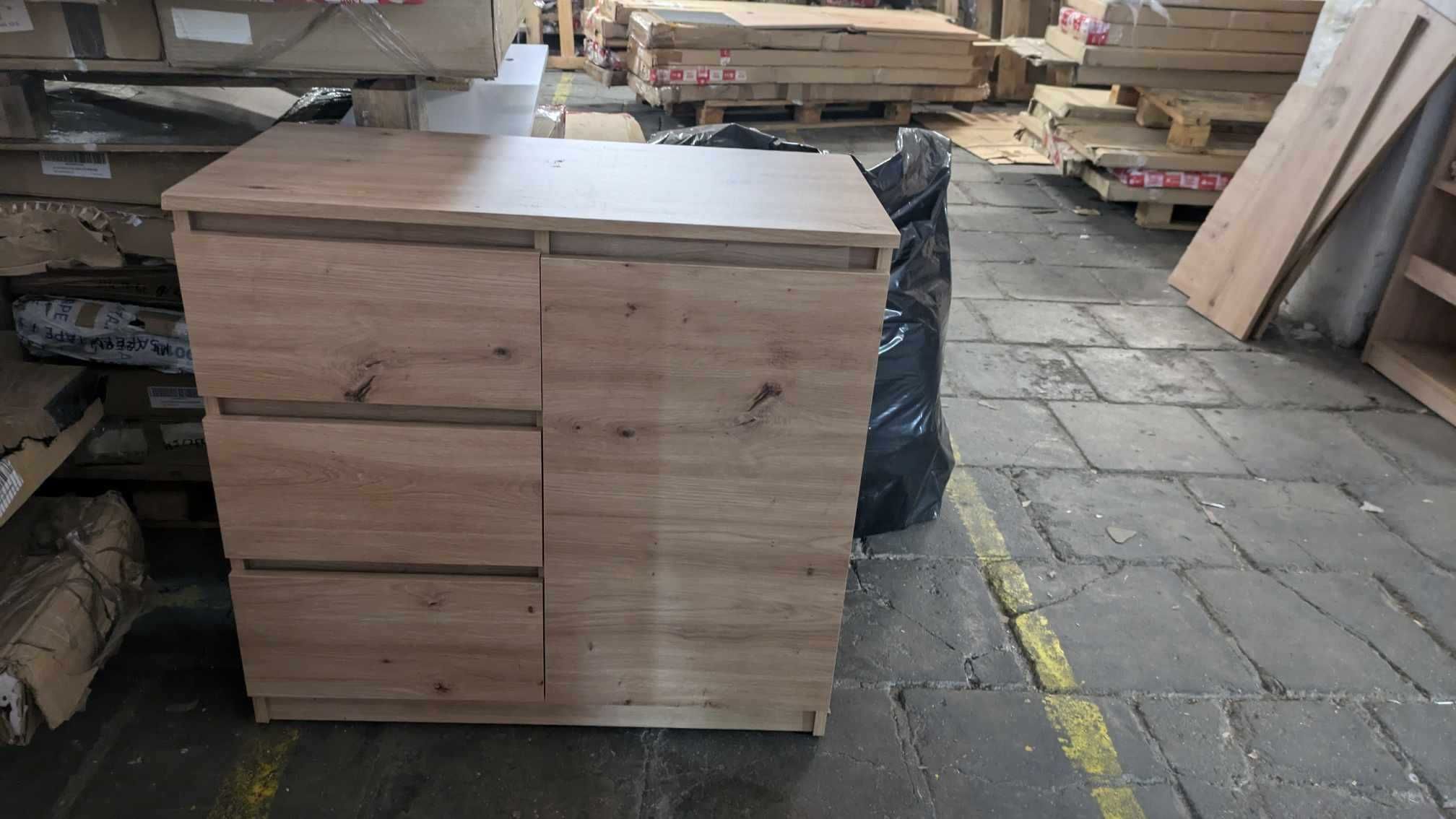 Szafka, komoda 3 szuflady, 2 półki