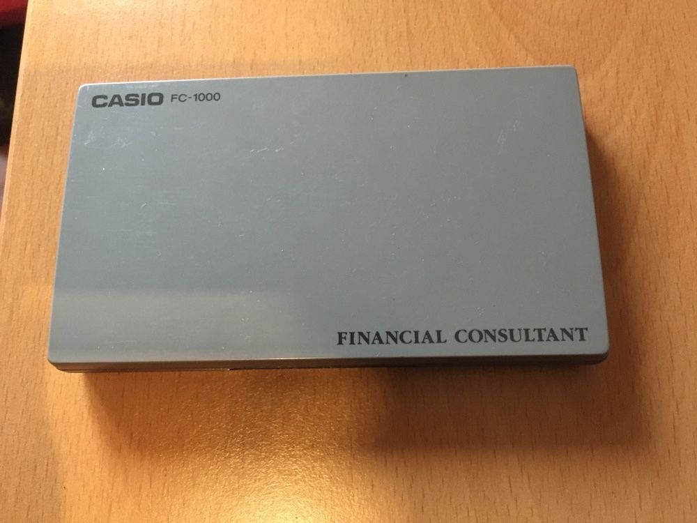 CASIO FC-1000 - Calculadora Financeira