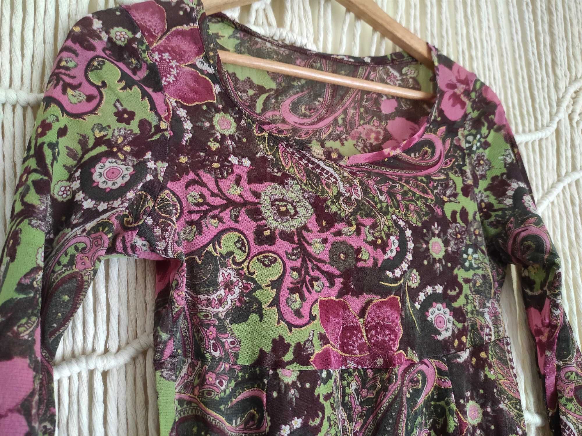 Blusa floral (portes incluídos)