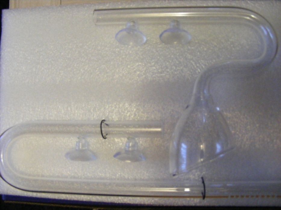 Szklany wlot wylot filtra 16/22 mm rurki do filtra