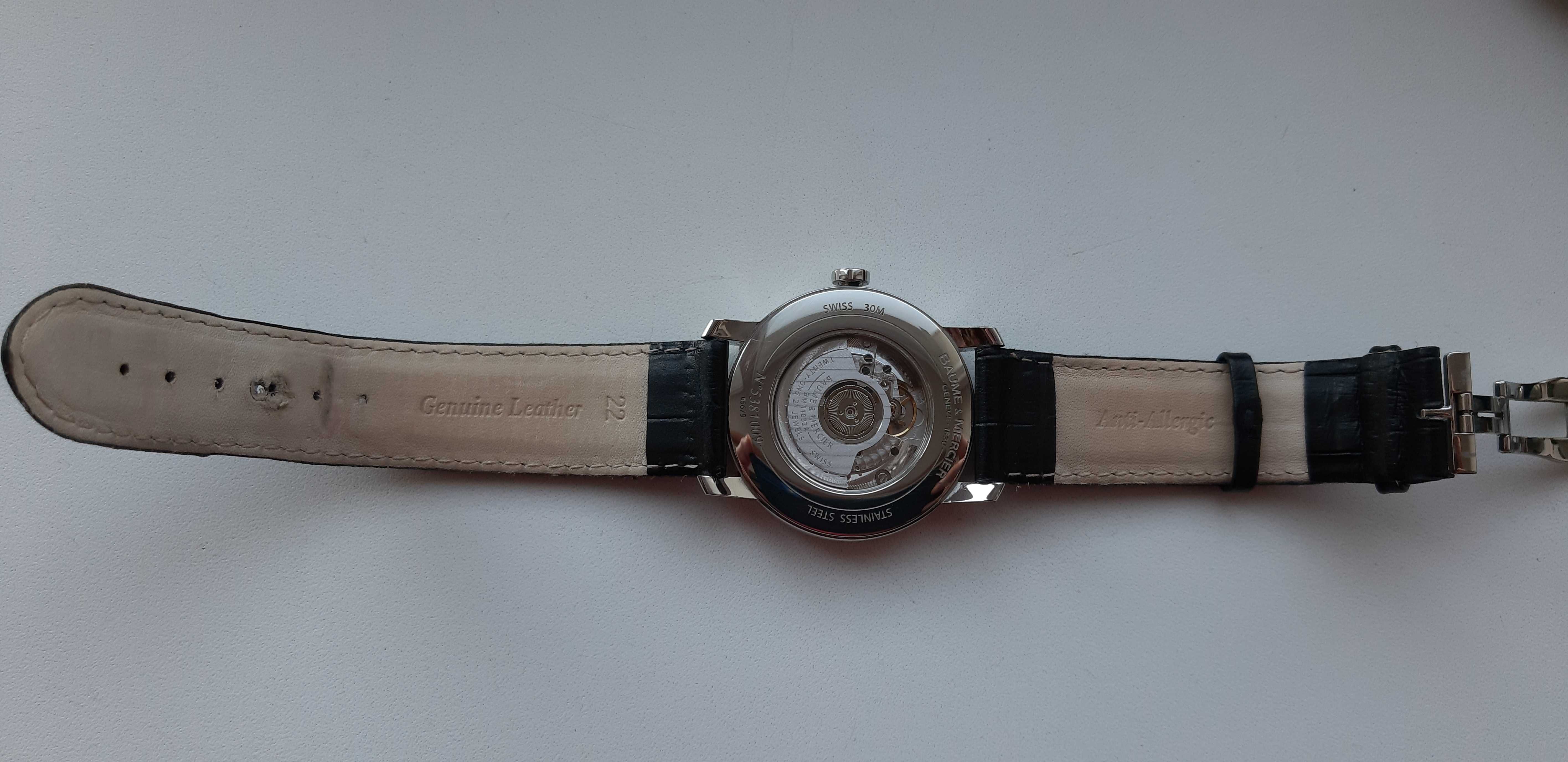 Годинник швейцарський Baume & Mercier Classima механіка tissot omega