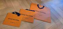 Louis Vuitton, Dior, Gucci, Prada, inne torba prezentowa, zakupowa