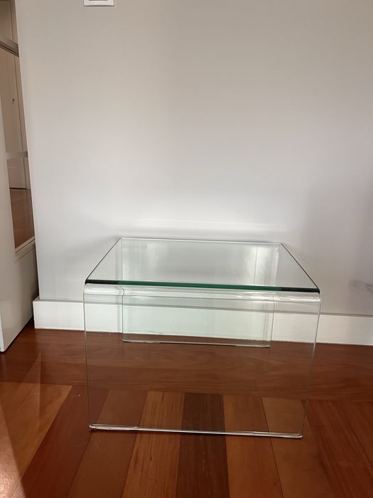 Mesa de apoio de vidro - B &B Italian