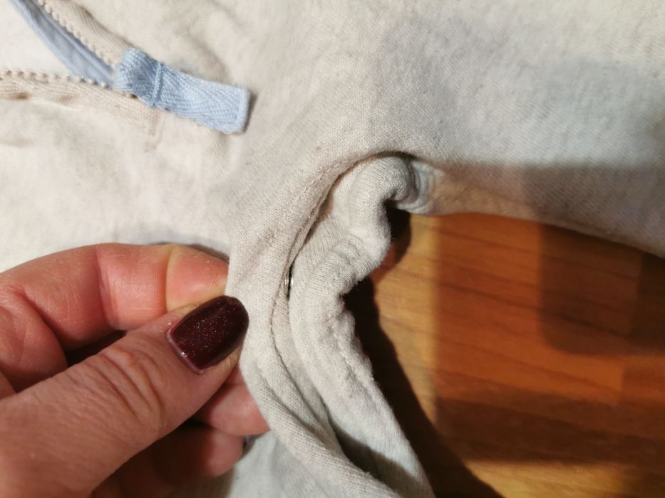 Kombinezon dresowy next pajac pajacyk bez stóp dla chłopca chłopięcy