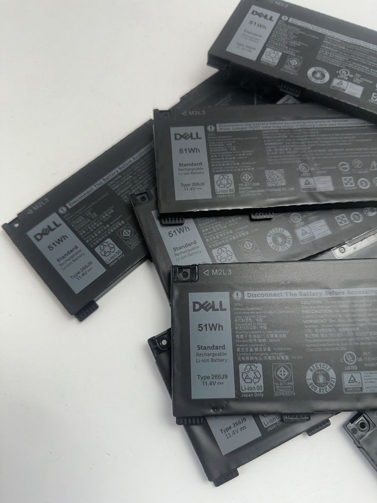 Батарея АКБ Dell G3 G5 5500 15 3590 266J9 11.4V 51WH