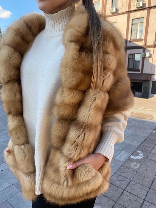 Роскошная шуба соболь Vinicio Pajaro соболиная шуба Италия