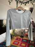 Top croptop na długi rękaw PrettyLittleThing 40 L