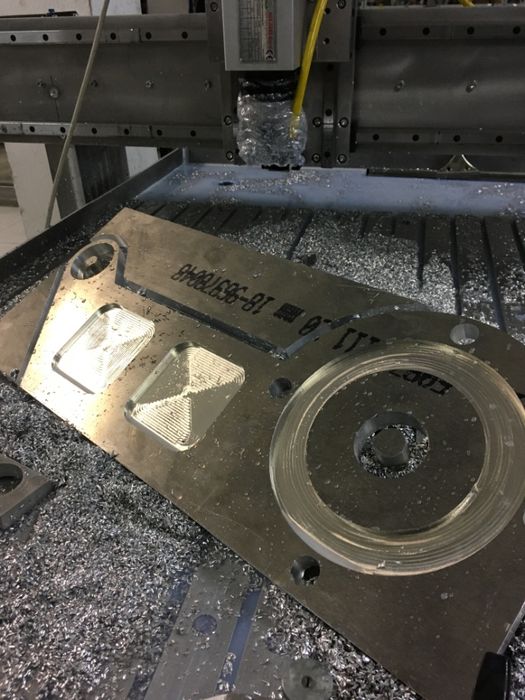 CNC fresadora 1000x1000 Metais Nova (ferrosos inc)