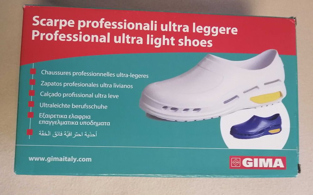 Obuwie robocze buty klapki Gima rozmiar 37