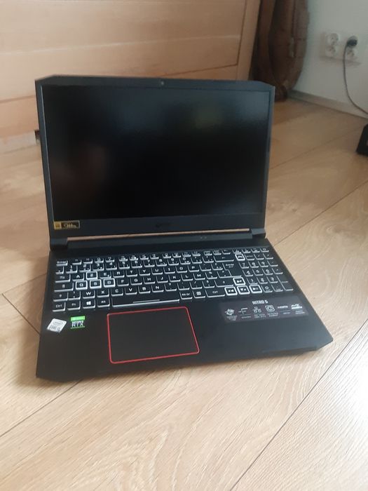 Laptop acer nitro 5 i5-10300h rtx3060 uszkodzony/na części