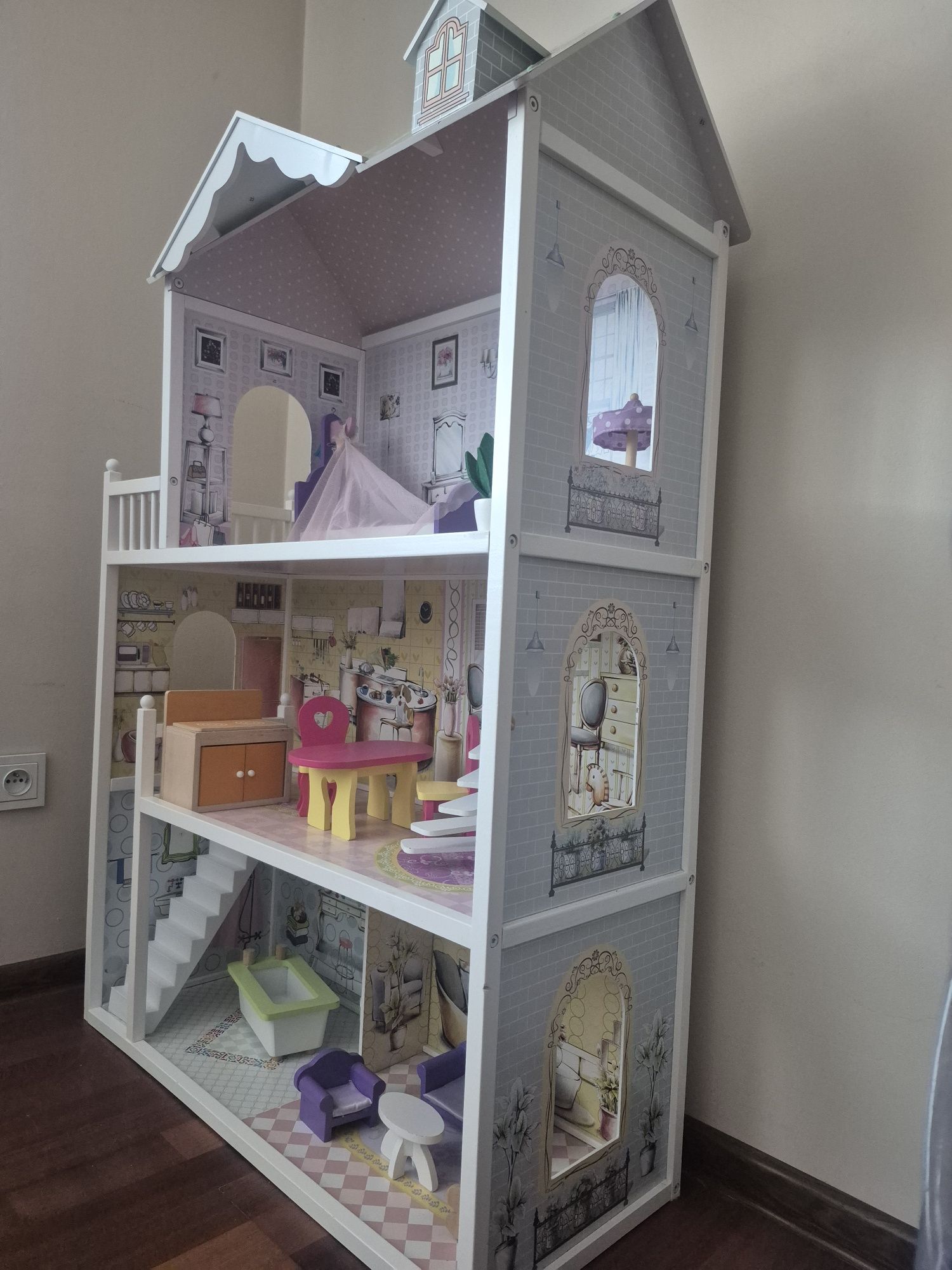 Domek dla lalek 123 cm