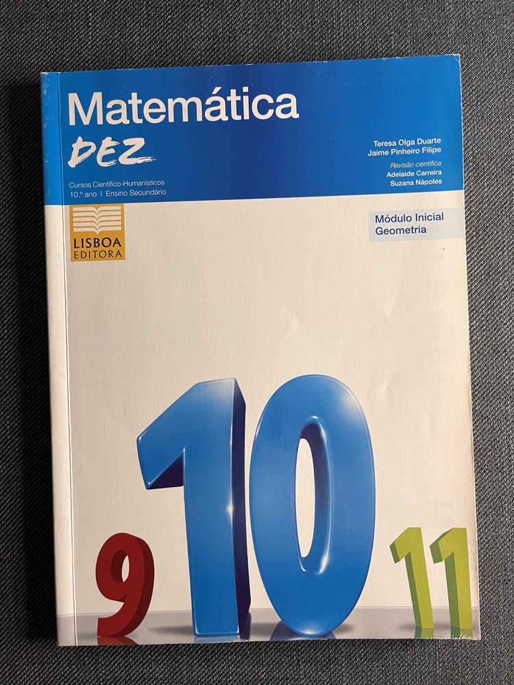 Matemática - 10°ano - Lisboa Editora