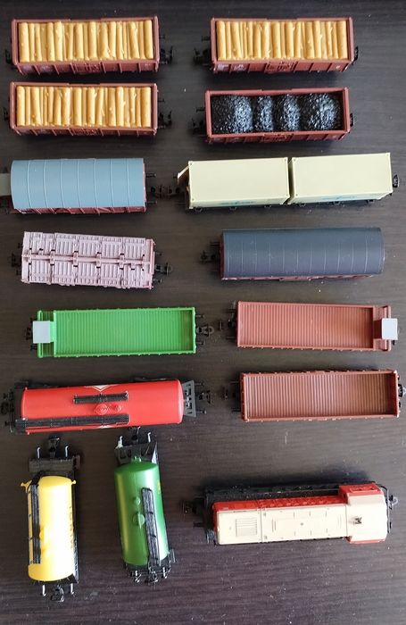 Kolejka wagonik TT Berliner Bahnen wagon diorama Piko