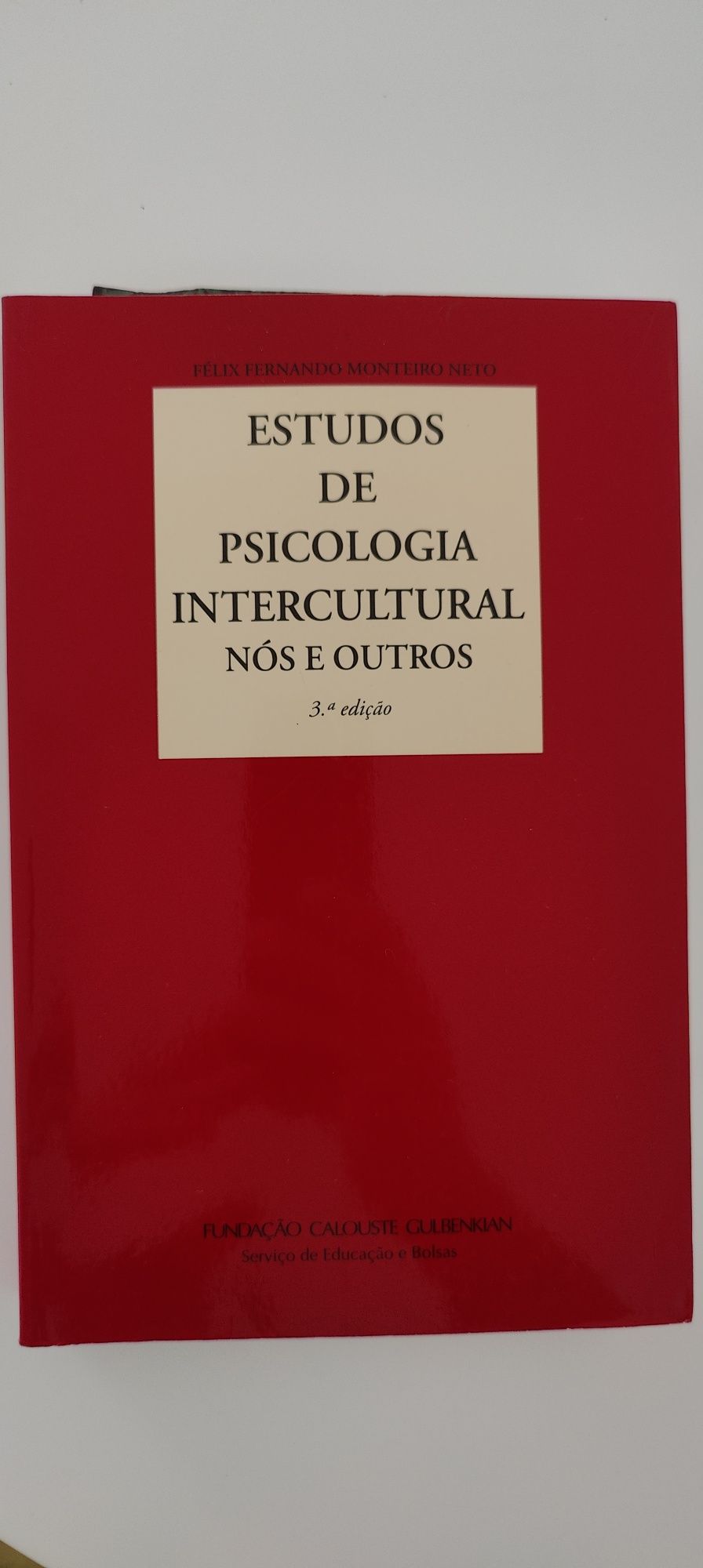 Livro: Estudos de Psicologia Intercultural Nós e Outros