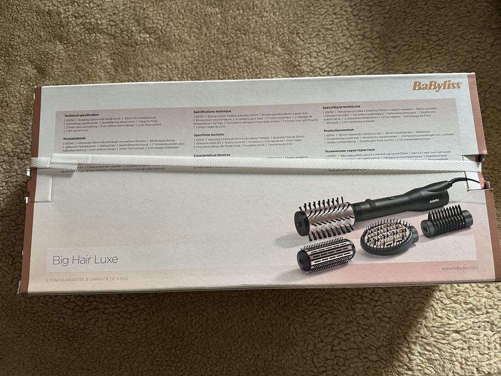 Suszarko-lokówka obrotowa BabyLiss Luxe AS970E