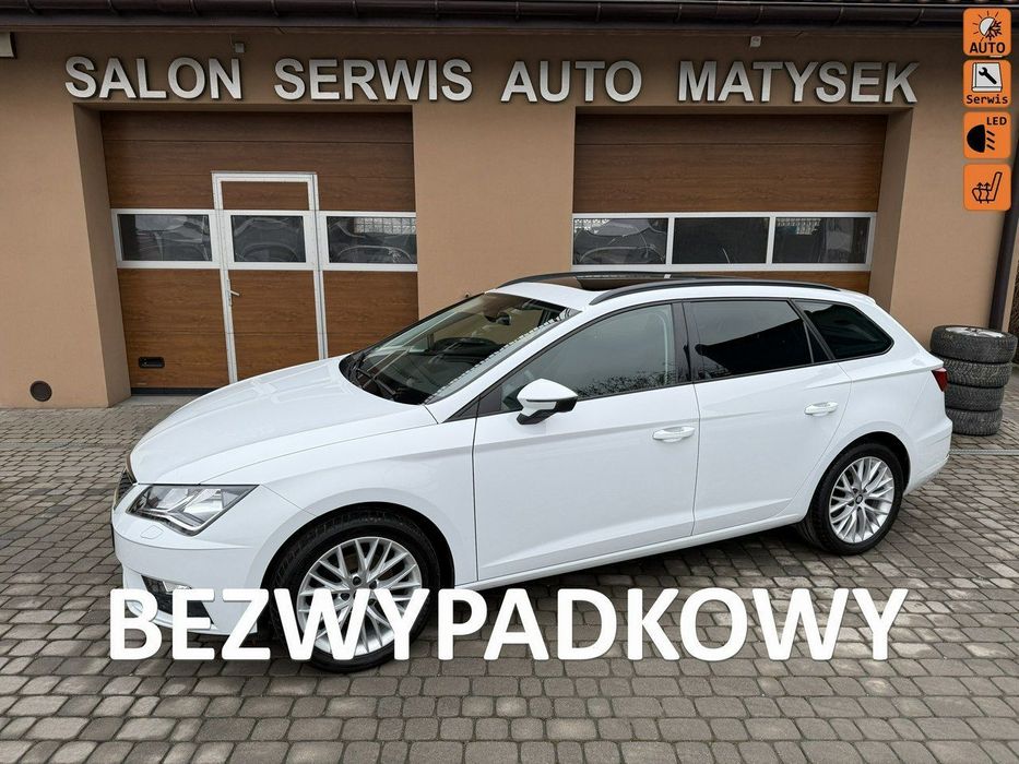 Seat Leon 1,5 TSI 130KM Klimatronik Serwis 1Właściciel Panorama