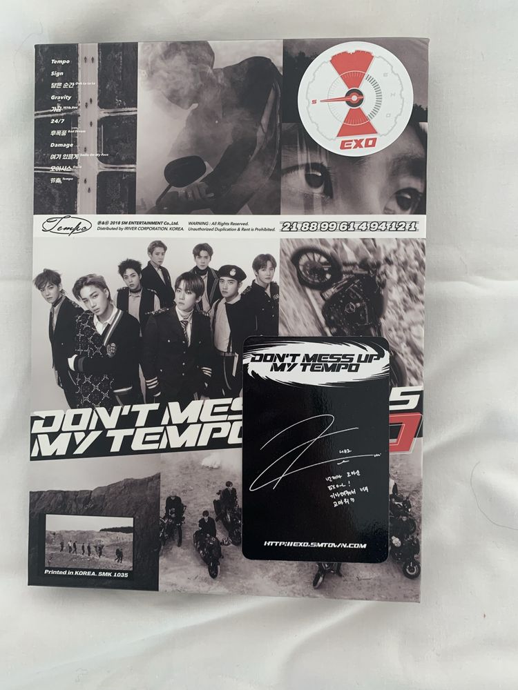 EXO album - Don’t mess up my tempo